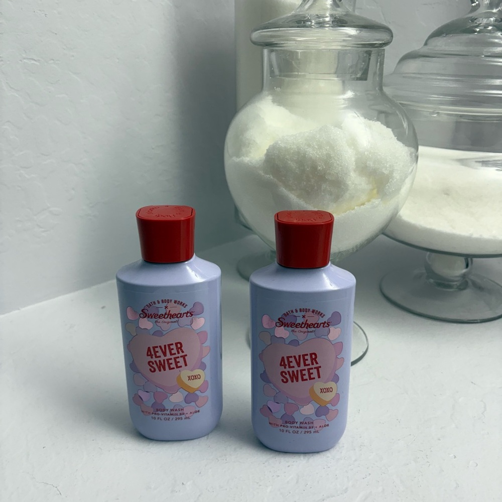 Bath & Body Works Sweethearts 4Ever Sweet Body Wash lot of 2 New